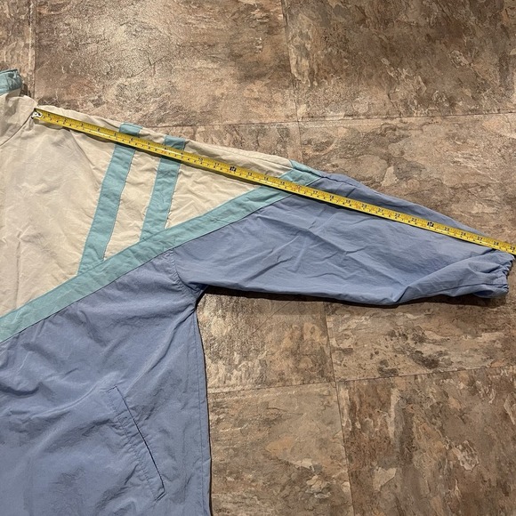 Norm Thompson | Vintage Color Block Wind Breaker-Work Out Jacket | Size M - Picture 8 of 9